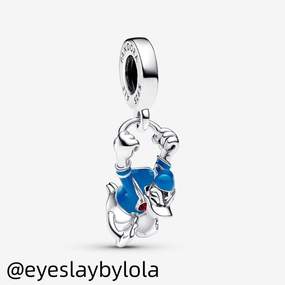 Pandora Disney Donald Duck Dangle Charm - Picture 1 of 6